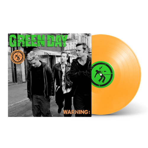 Green Day - Warning (25th Anniversary Deluxe Edition) [Neon Orange LP] Pale Blue Dot Records