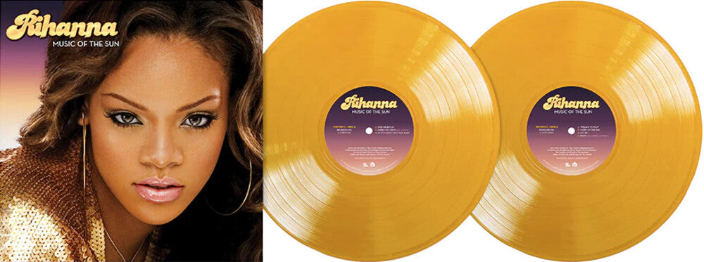 Rihanna - Music Of The Sun [Colored Vinyl] (Ylw) Pale Blue Dot Records