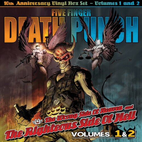 Five Finger Death Punch - The Wrong Side of Heaven (Volume 1  2 Vinyl Box Set) Pale Blue Dot Records