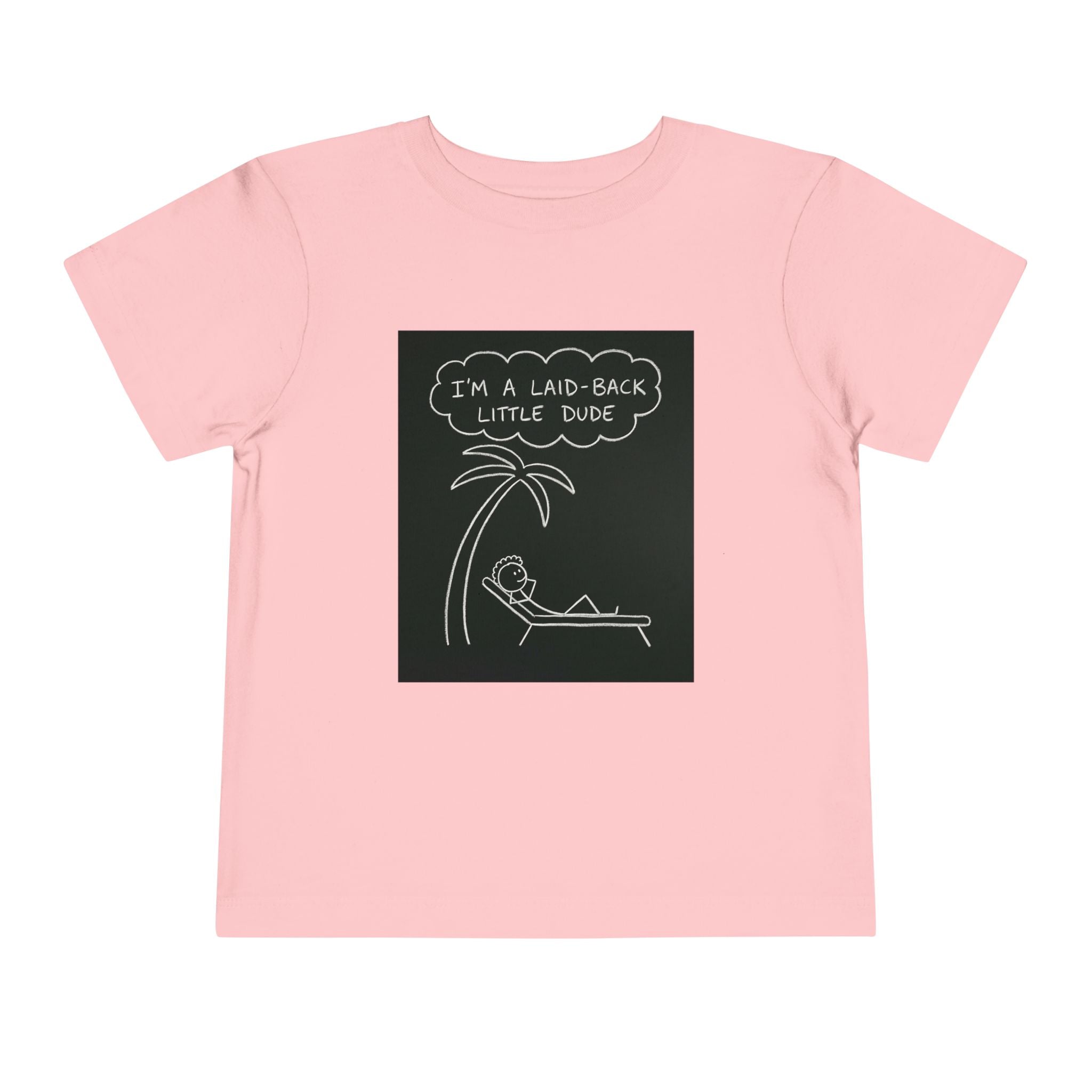 I’m Laid Back Toddler Short Sleeve Tee The Vibez Shop