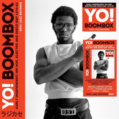 Soul Jazz Records - YO! BOOMBOX - Early Independent Hip Hop, Electro And Disco Rap 1979-83 (Indie Exclusive Vinyl) Pale Blue Dot Records