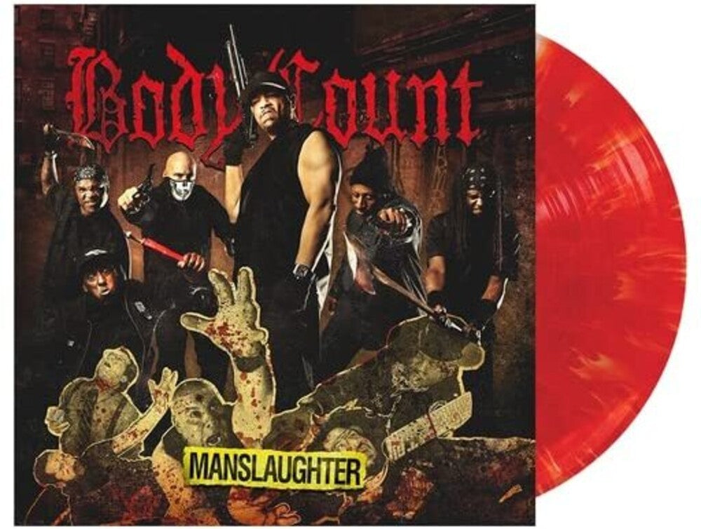 Body Count - Manslaughter [Colored Vinyl] (Red) Pale Blue Dot Records