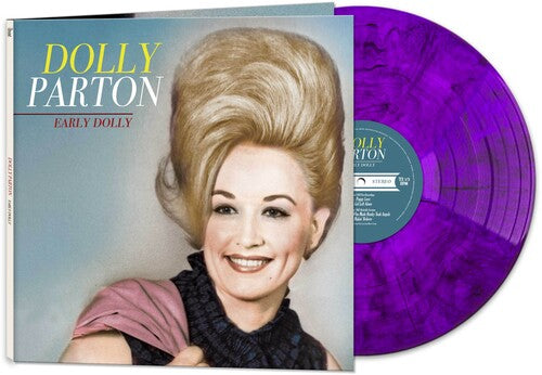 Dolly Parton - Early Dolly - Purple Marble (Vinyl LP) Pale Blue Dot Records