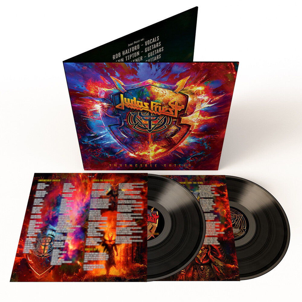 Judas Priest - Invincible Shield [2LP] Pale Blue Dot Records