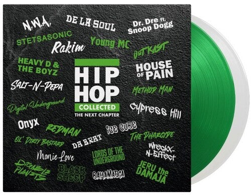 Various Artists - Hip Hop Collected: The Next Chapter / Various - Limited 180-Gram Green & White Colored Vinyl (Vinyl LP) Pale Blue Dot Records