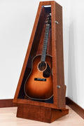 ClimaStand Triangle Humidor with Base - Flame maple with Acres Stain Acoustic Remedy Cases