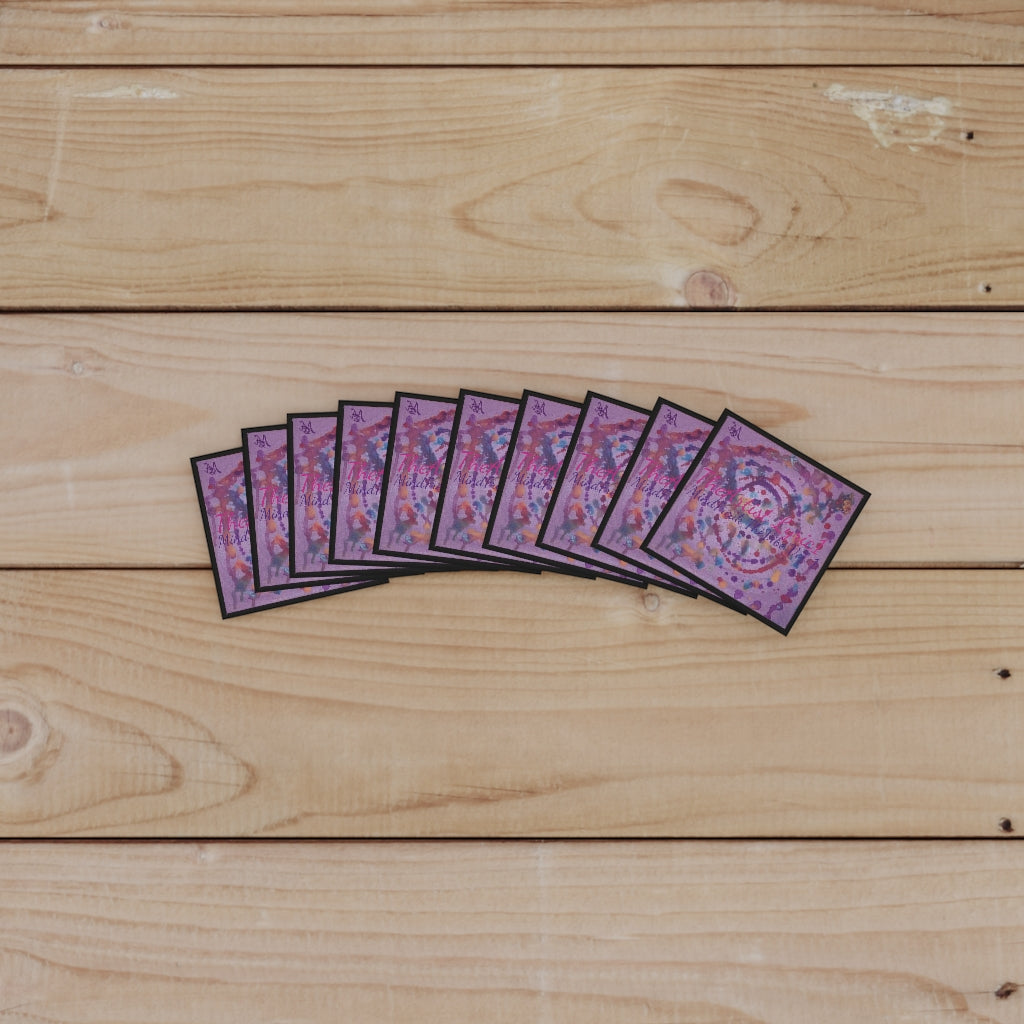 Copy of MindFreak TheVibe Vol. 1 (Album Art) Laminate Stickers, Square
