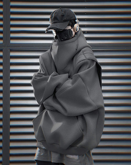 HiH50 Grey Nexus Hoodie Niepce
