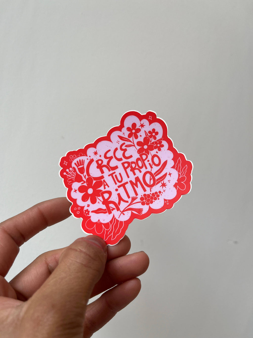 Crece a tu Propio Ritmo Sticker Tia Chucha's Centro Cultural & Bookstore