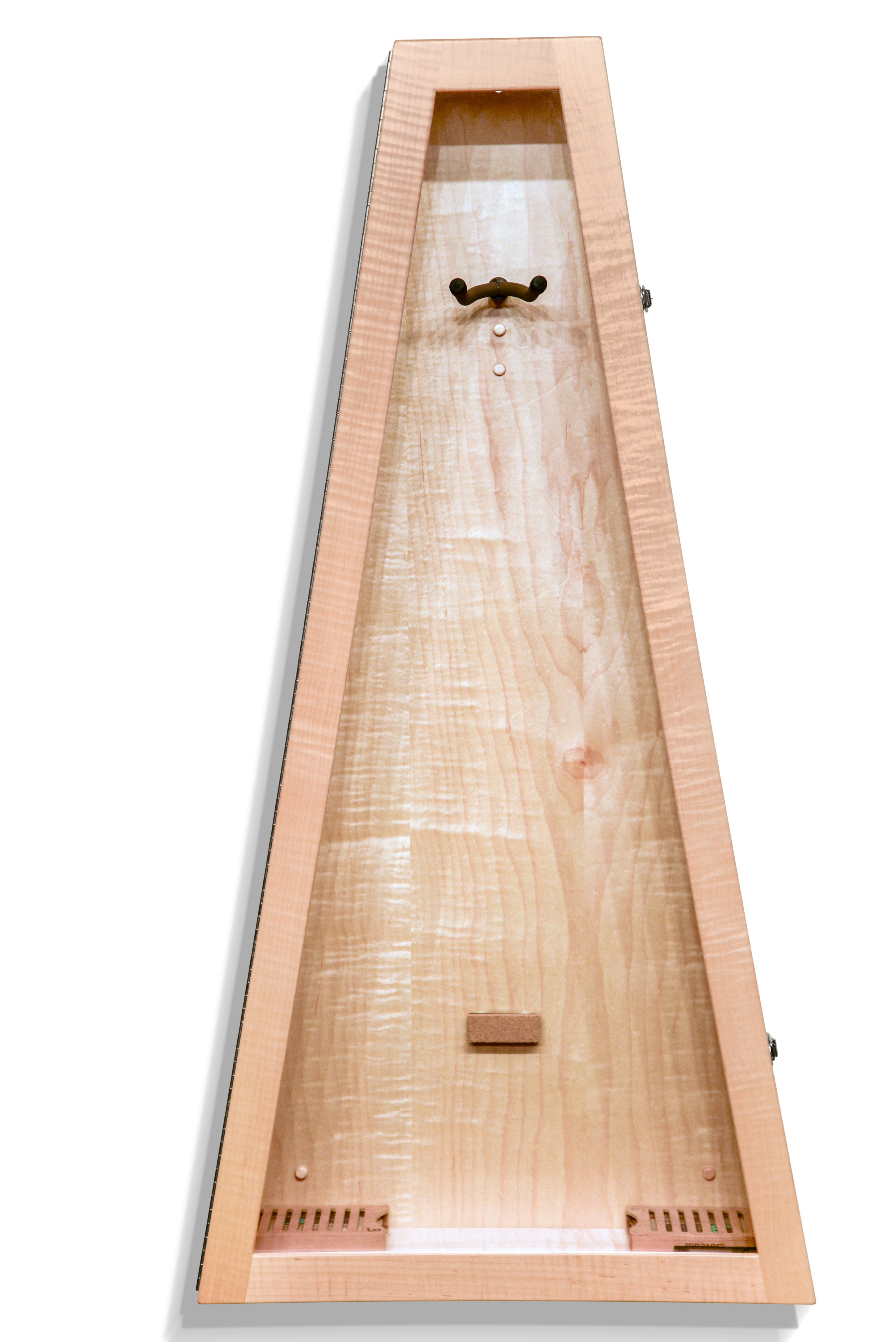 ClimaCase Triangle Humidor - Flamed Maple Acoustic Remedy Cases