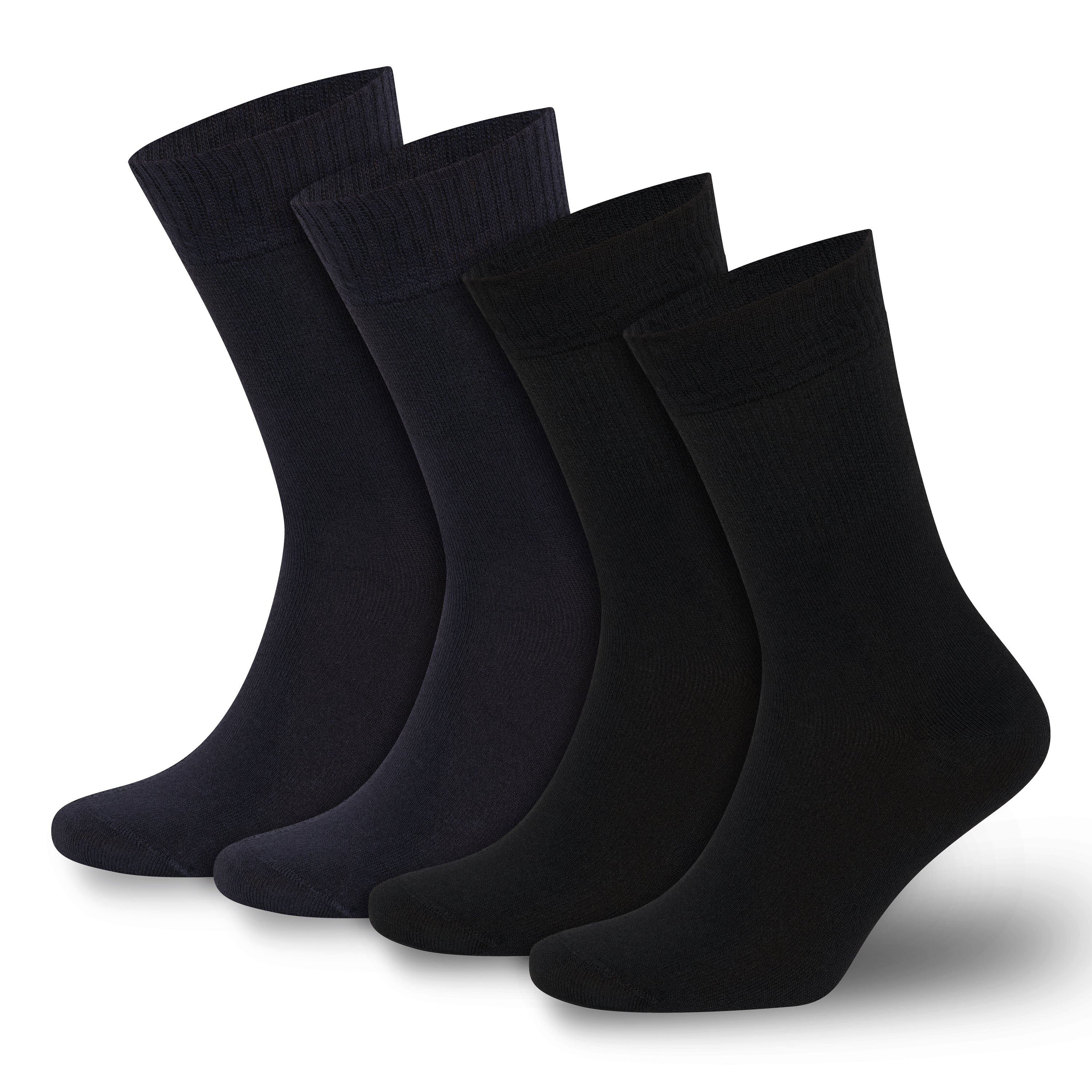 Men’s & Women’s Bamboo Diabetic Crew Socks 4-Pack Bambooven