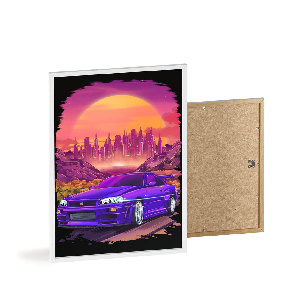Nissan Skyline GT-R Poster Desksmith