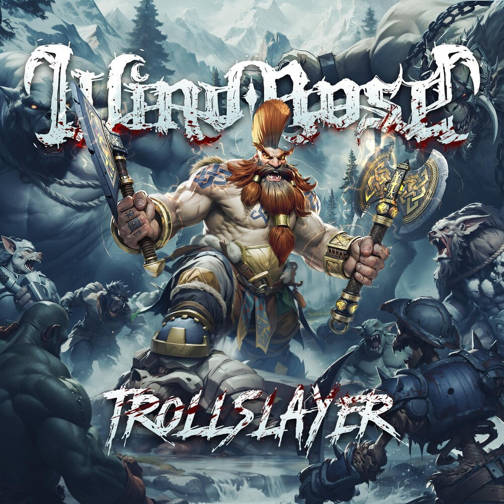 Wind Rose - Trollslayer [Indie exclusive Silver] Pale Blue Dot Records