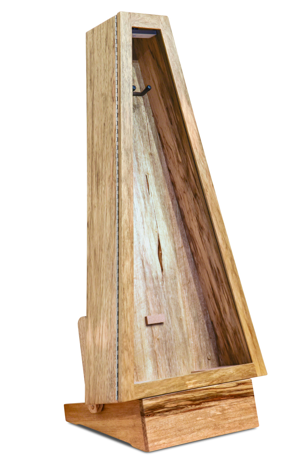 ClimaStand Triangle Humidor with Base - Black Limba Acoustic Remedy Cases