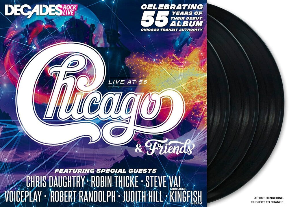 Chicago & Friends - Live At 55 [LP] Pale Blue Dot Records