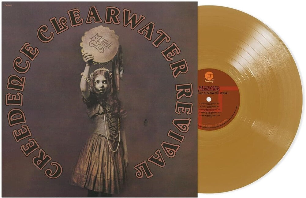 Creedence Clearwater Revival - Mardi Gras (Remastered 2025) -  [opaque gold vinyl] Pale Blue Dot Records