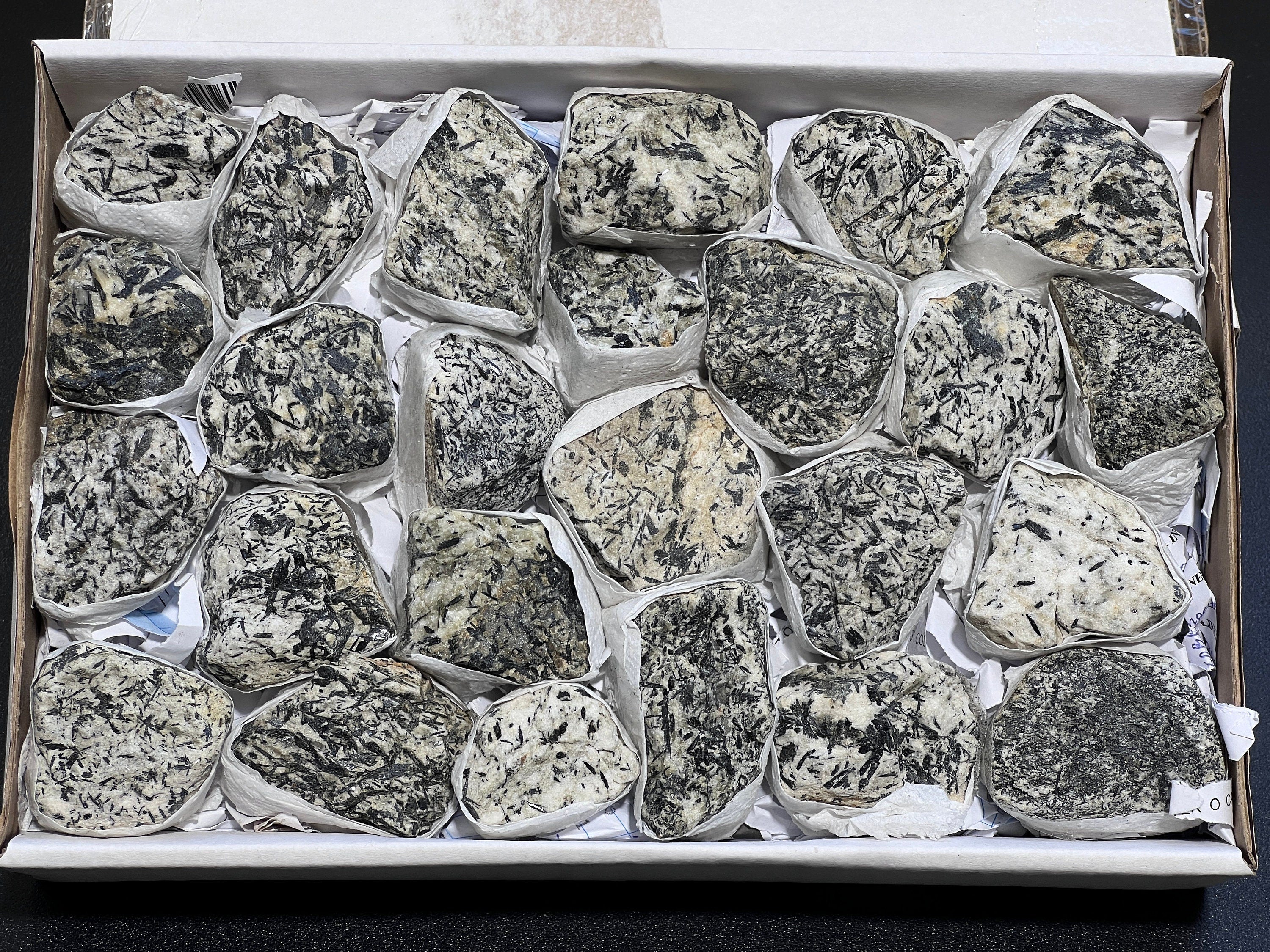 Epidote Crystals (Avg 3.5 LBs) Box Flat Bulk Wholesale Lot Rough Raw Stones Gemstones Amazing Crystals