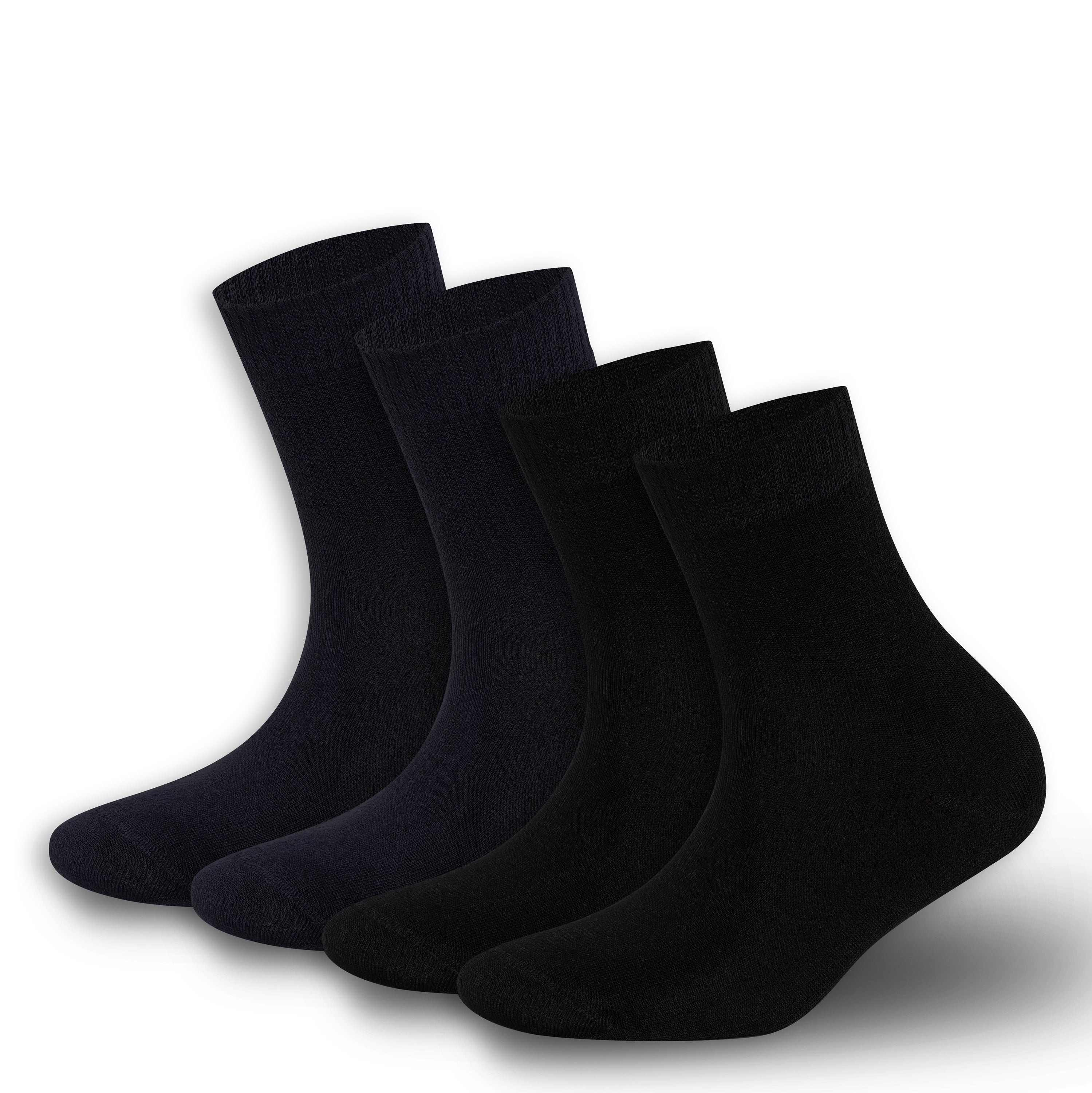 Men’s & Women’s Bamboo Diabetic Ankle Socks 4-Pack Bambooven
