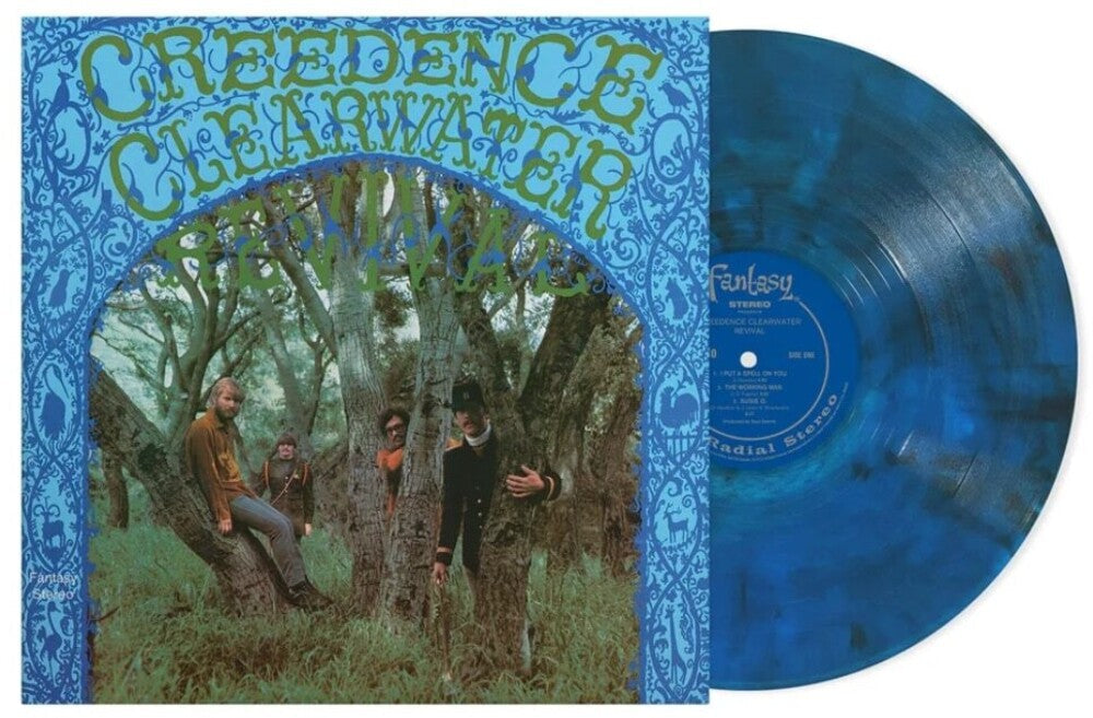 Ccr ( Creedence Clearwater Revival ) - Creedence Clearwater Revival - Blue Smoke Vinyl [LP] Pale Blue Dot Records