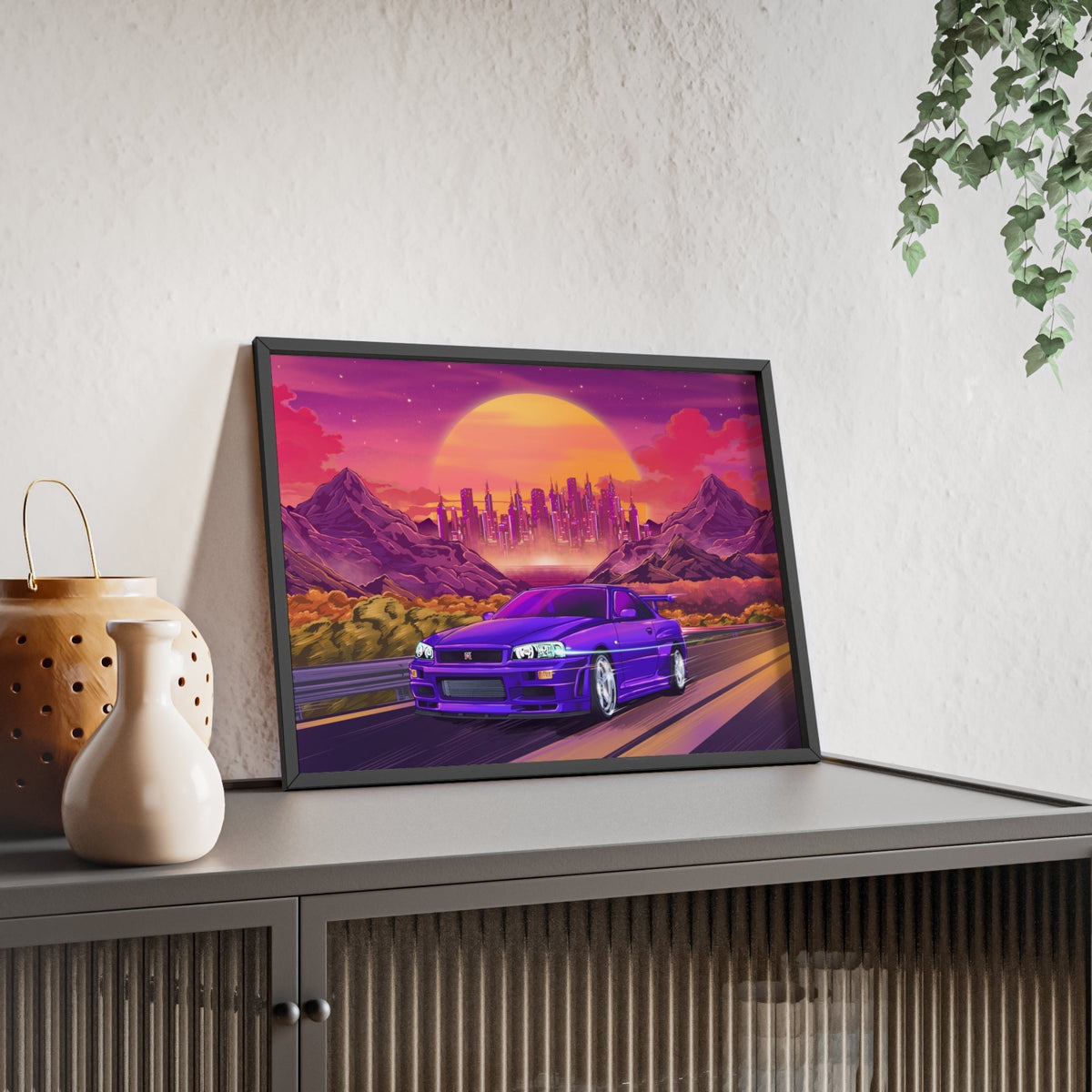 Nissan Skyline GT-R Poster Desksmith