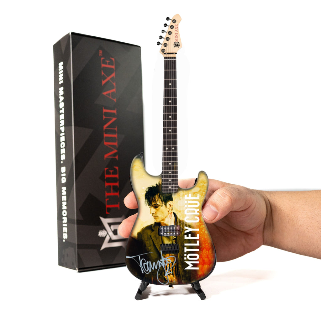 Tommy Lee — Mötley Crüe Collectible Miniature Guitar The Mini Axe