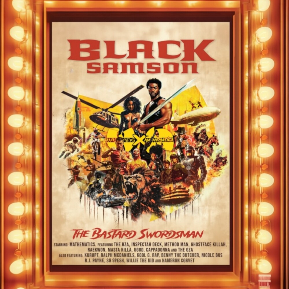 Wu-Tang And Mathematics - Black Samson, The Bastard Swordsman: Wu-Tang, The Saga Continues Collection -  [180g LP] Pale Blue Dot Records