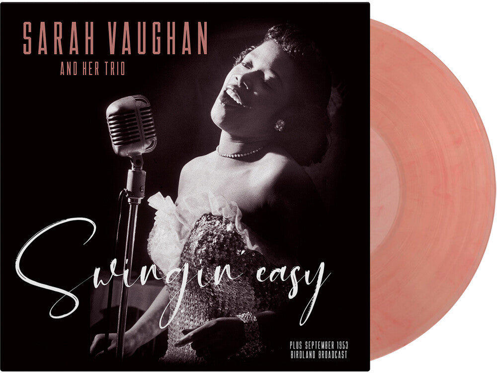 Sarah Vaughan - Swingin Easy / Birdland [Clear Vinyl] [Limited Edition] [180 Gram] (Red) Pale Blue Dot Records