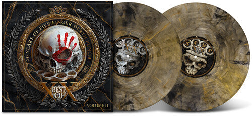 Five Finger Death Punch - Best Of - Volume 2 (Limited Edition Golden Smoke Colored Vinyl) Pale Blue Dot Records