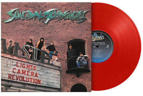 Suicidal Tendencies - Lights Camera Revolution (Limited Edition 180 Gram Red Colored Vinyl) Pale Blue Dot Records