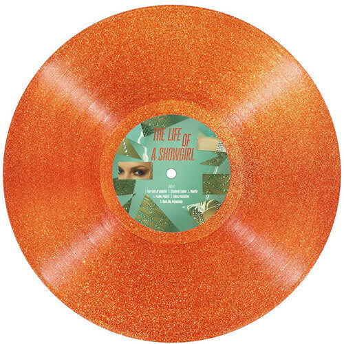 Taylor Swift - The Life of a Showgirl (Sweat and Vanilla Perfume Portofino Orange Glitter Vinyl) Pale Blue Dot Records