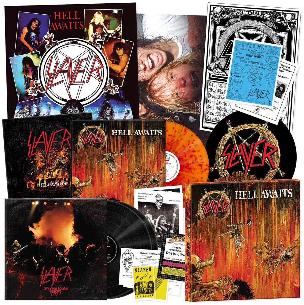 Slayer - Hell Awaits - 40th Anniversary [3LP Box Set] Pale Blue Dot Records