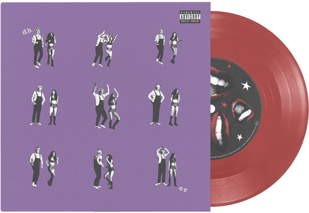 Olivia Rodrigo - drivers license / burning down the house [Translucent Red] Pale Blue Dot Records