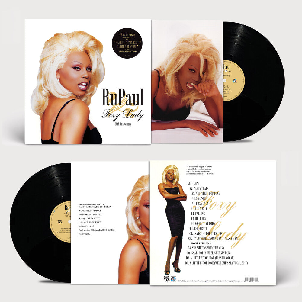 Rupaul - Foxy Lady (30th Anniversary) (Remastered) [LP] Pale Blue Dot Records
