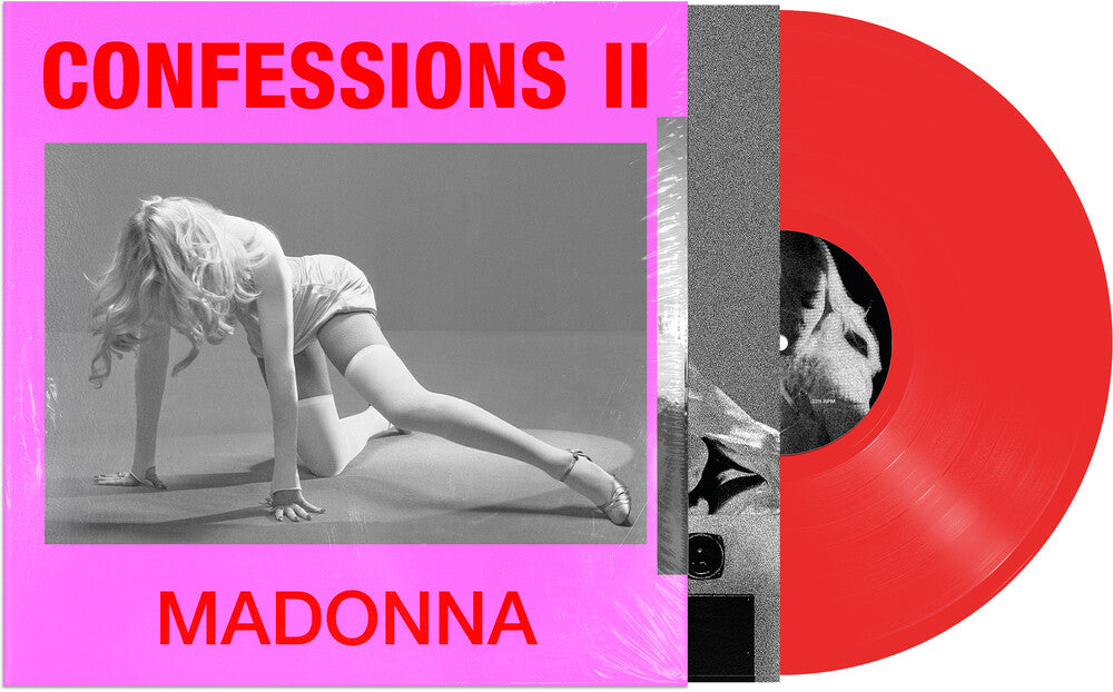 Madonna - CONFESSIONS II [Translucent Red Vinyl] Pale Blue Dot Records