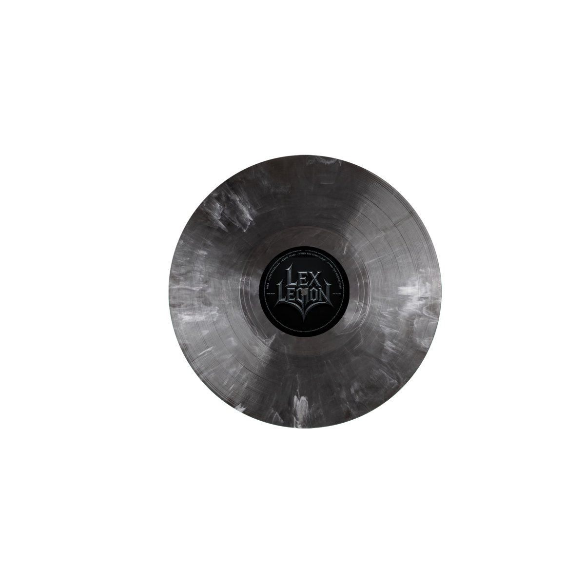 Lex Legion - “Lex Legion” on Silver Black Ice Vinyl MNRK Heavy