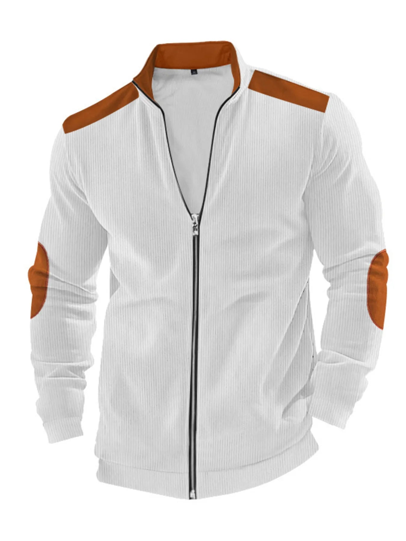 Men's Full Size Zip Up Long Sleeve Jacket Plus Size NicholesGifts