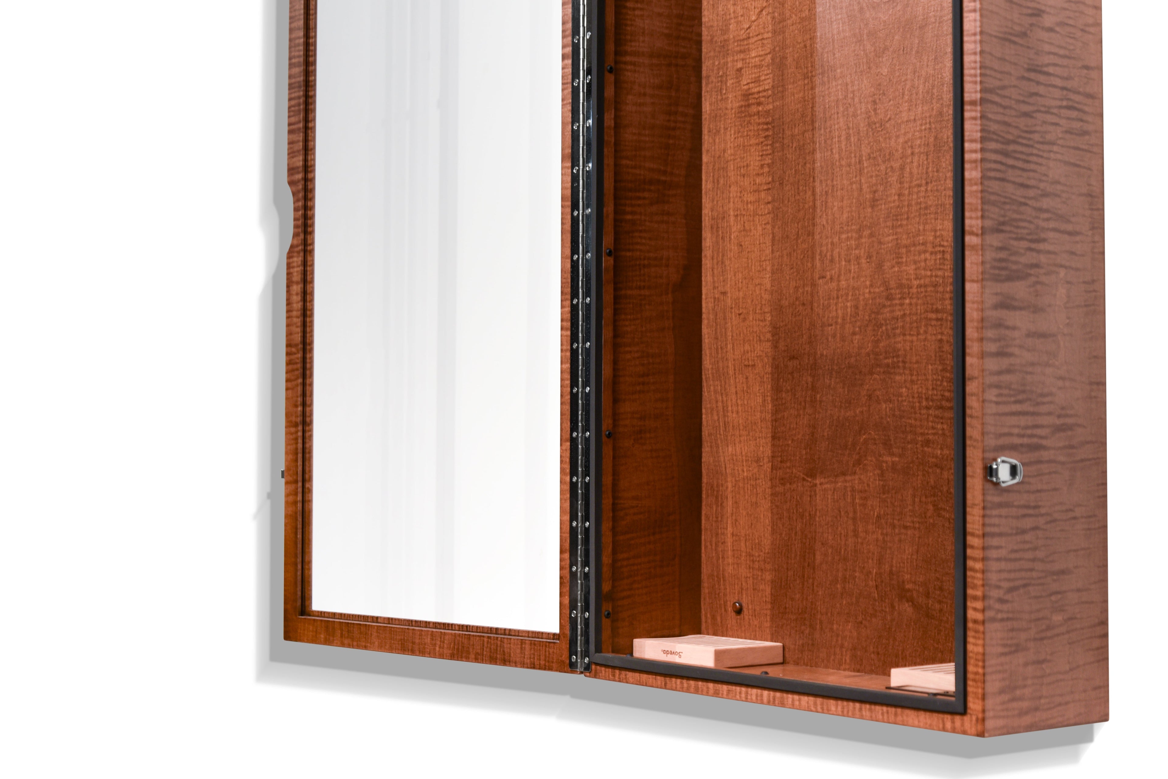ClimaCase Rectangle Humidor - Flamed Maple with Boston Stain Acoustic Remedy Cases