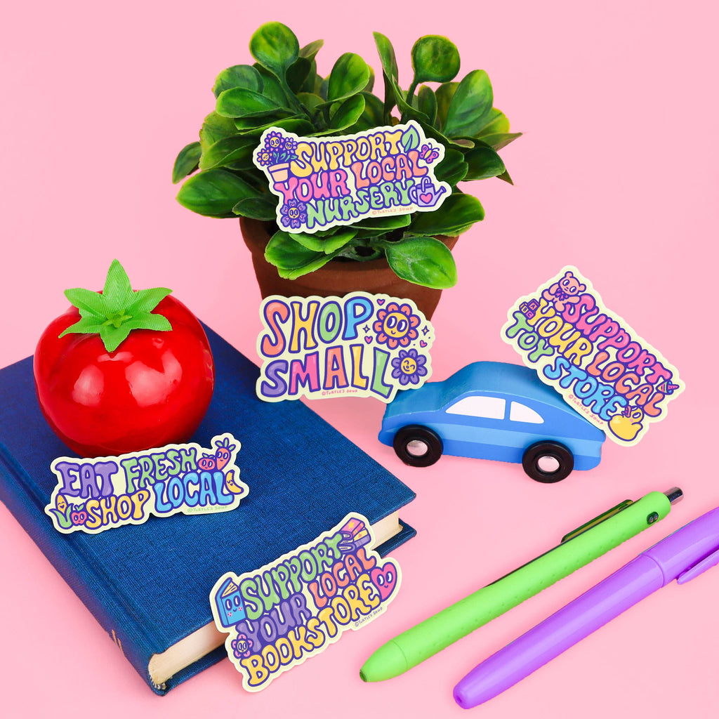 Turtle's Soup - Support Your Local Bookstore Vinyl Sticker Tia Chucha's Centro Cultural & Bookstore