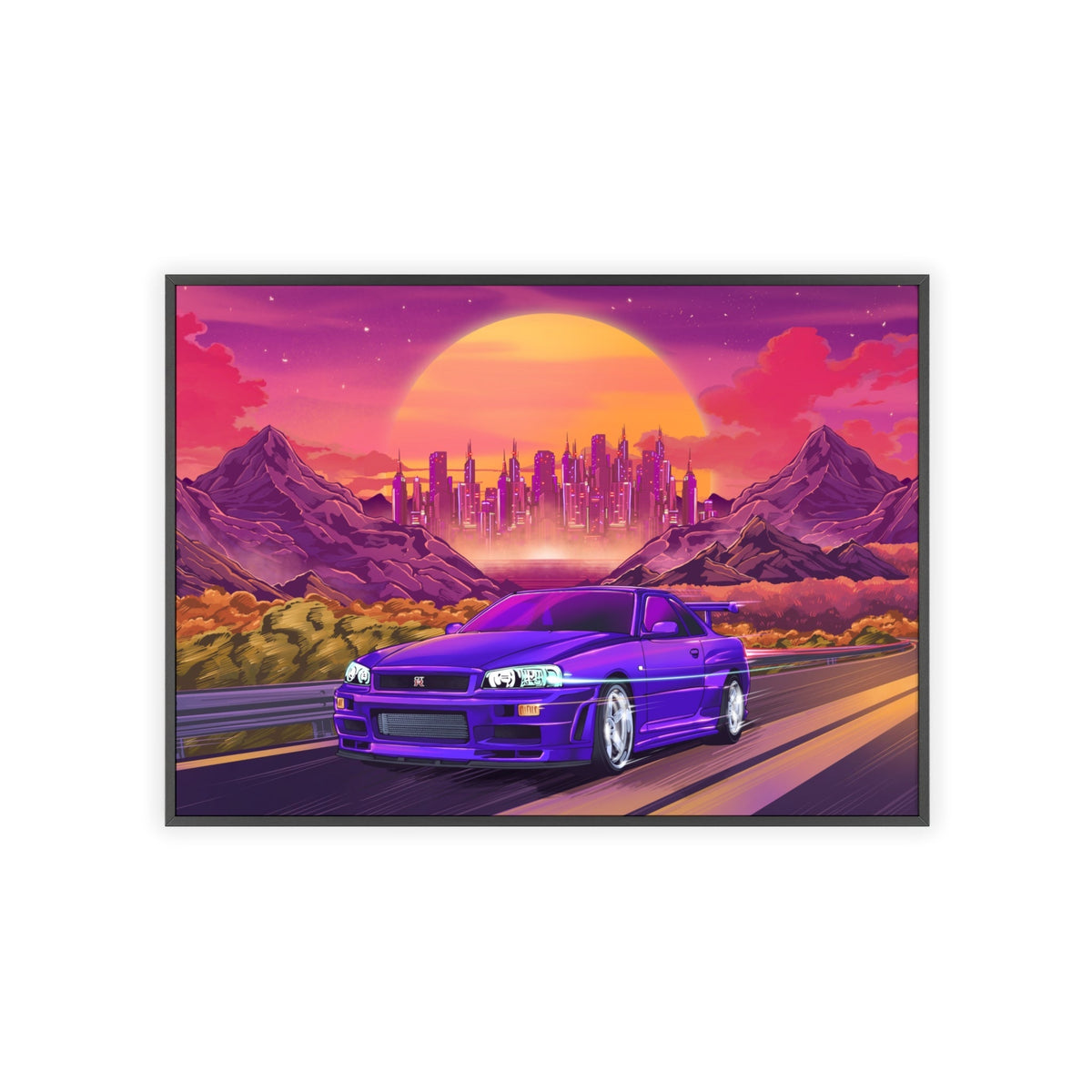 Nissan Skyline GT-R Poster Desksmith