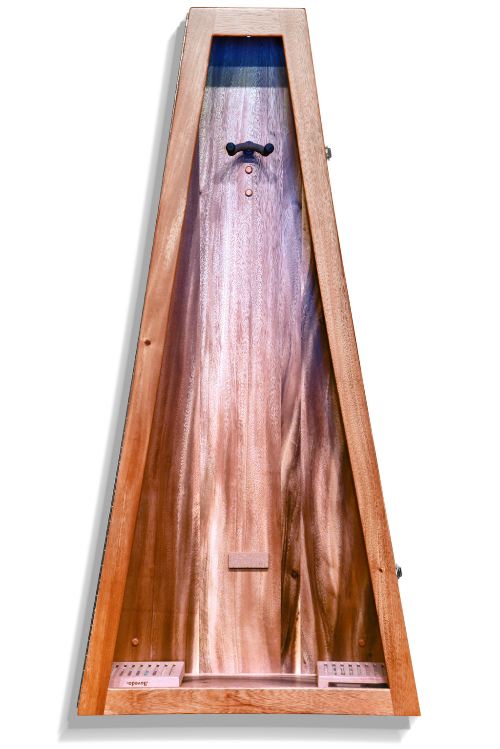 ClimaCase Triangle Humidor - Monkeypod Acoustic Remedy Cases