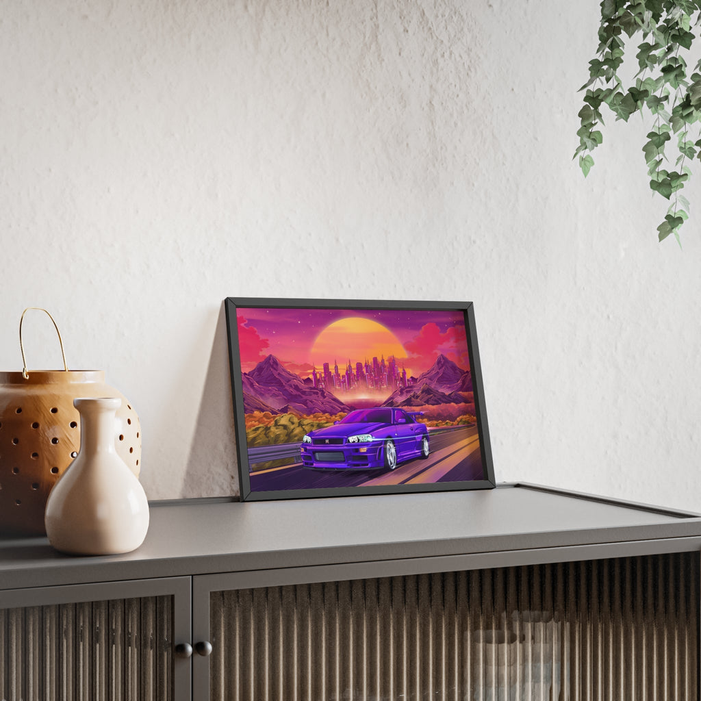 Nissan Skyline GT-R Poster Desksmith