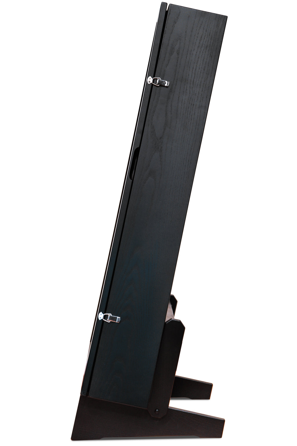 ClimaStand Triangle Humidor with Base - Northern White Ash with Piano Black Acoustic Remedy Cases