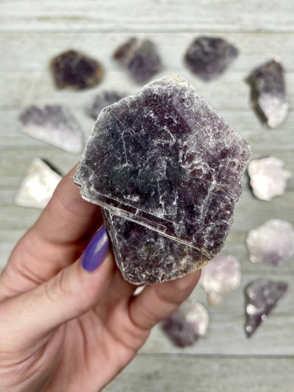 Lepidolite Mica Slices Curious Muse Crystals