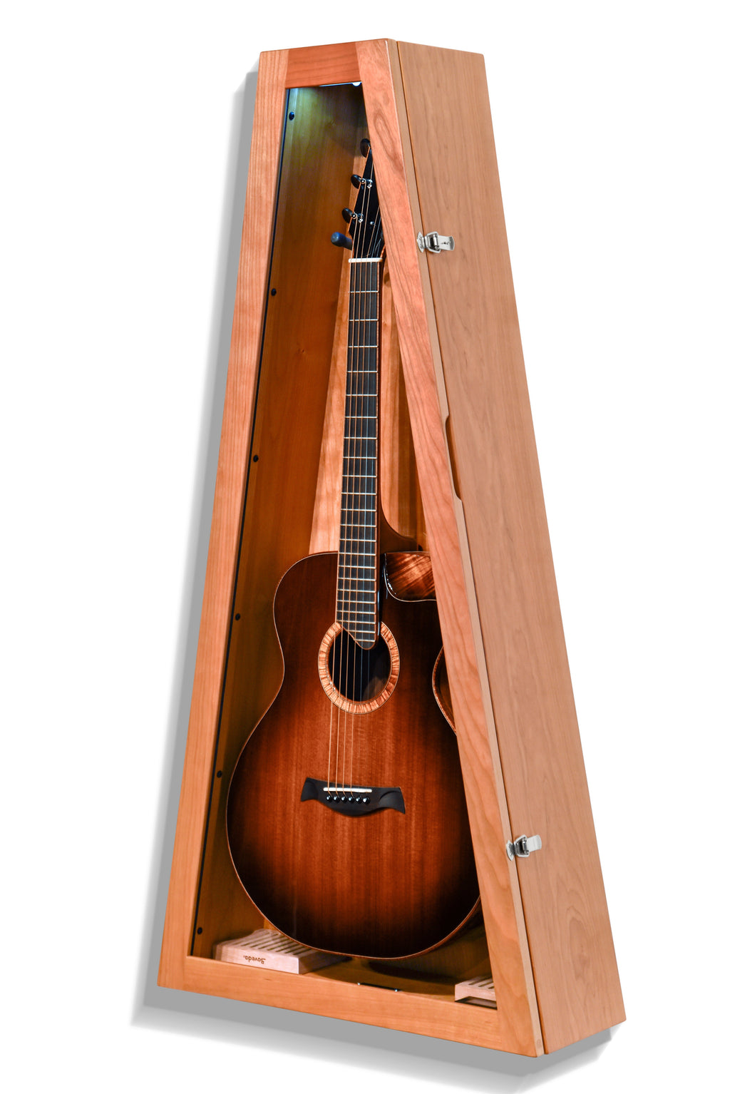 ClimaCase Triangle Humidor - Cherry Acoustic Remedy Cases