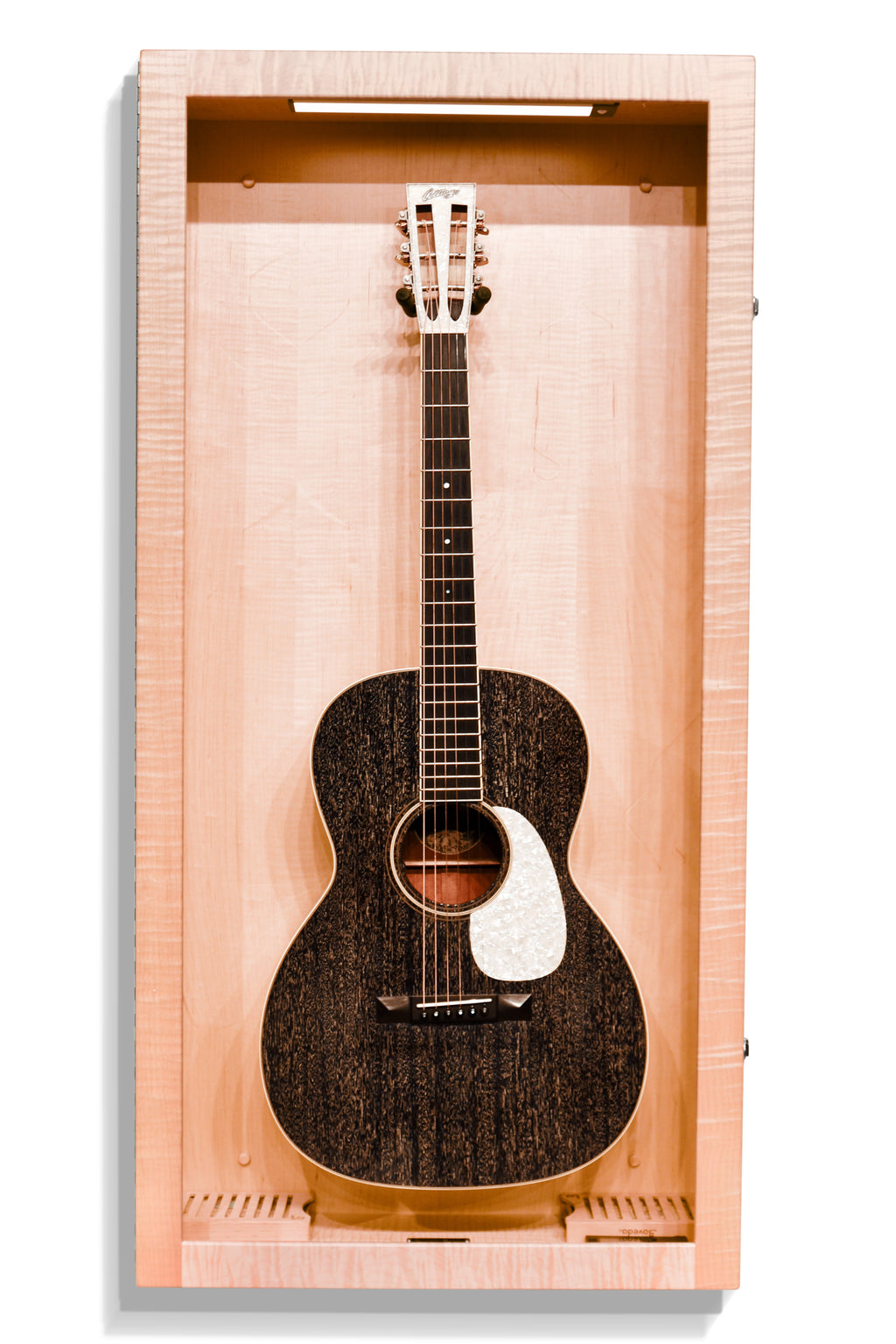 ClimaCase Rectangle Humidor - Flamed Maple Acoustic Remedy Cases