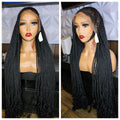 Half lemonade braids twist braided wig HOL stores