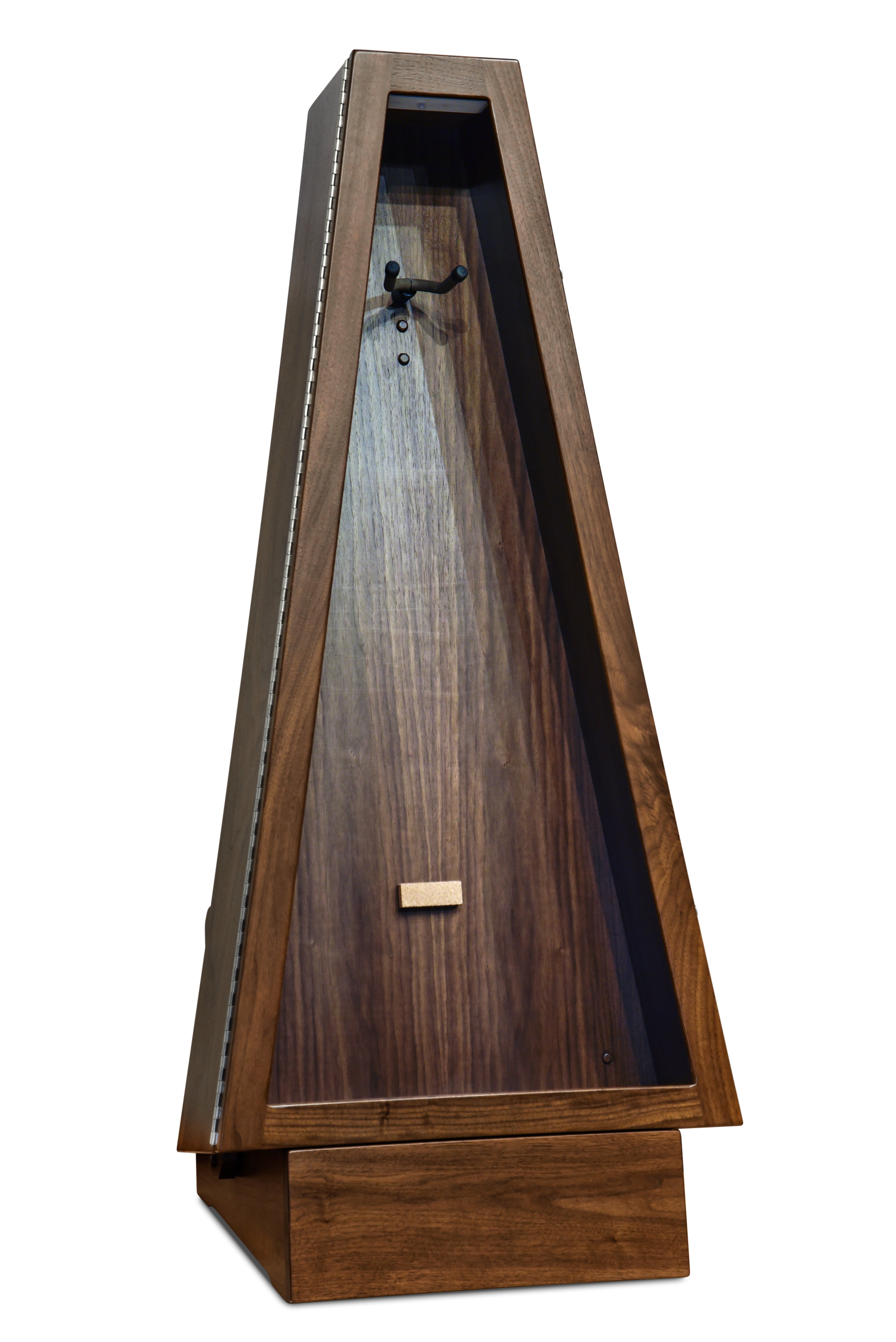 ClimaStand Triangle Humidor with Base - Walnut Acoustic Remedy Cases
