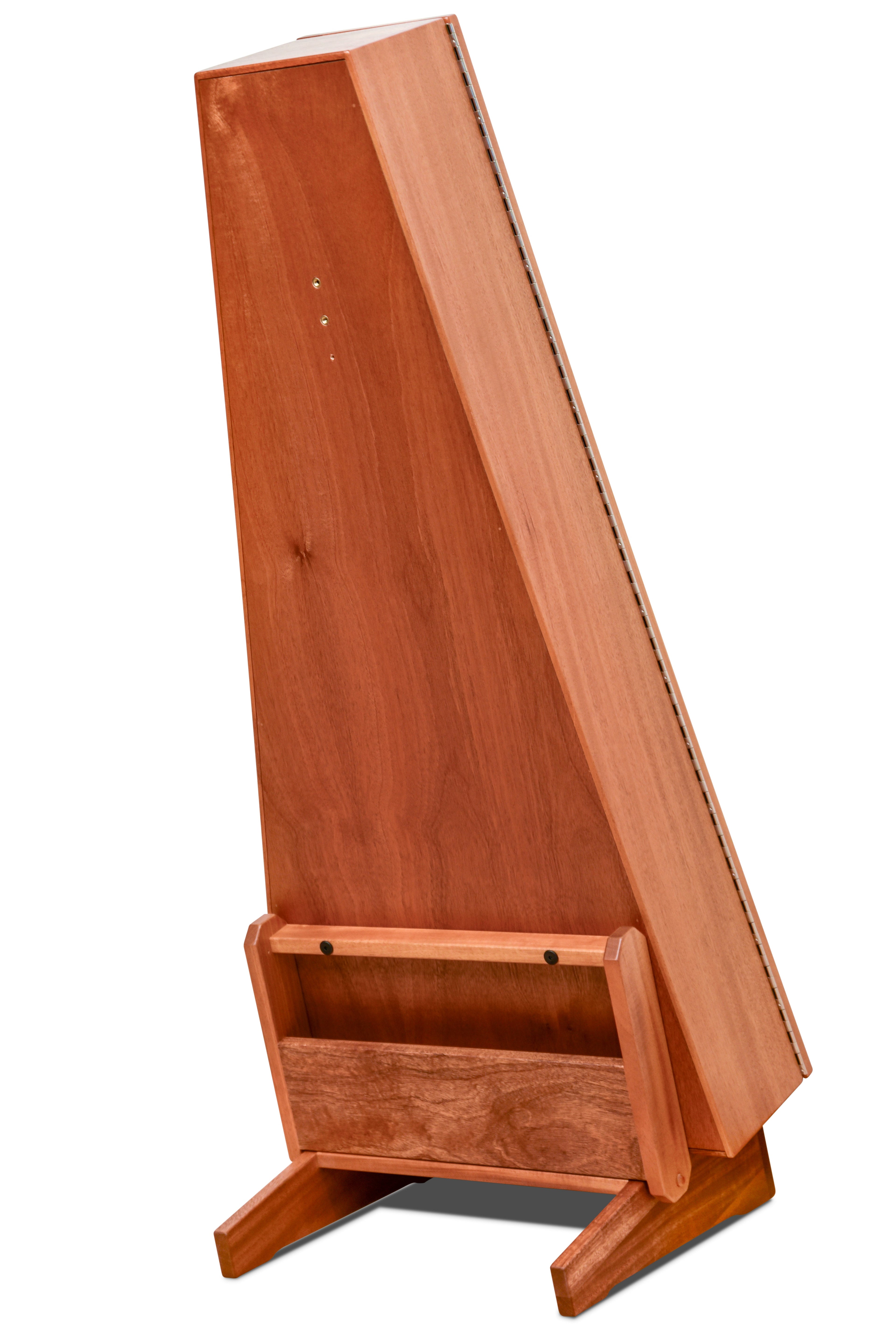 ClimaStand Triangle Humidor with Base - African Mahogany Acoustic Remedy Cases