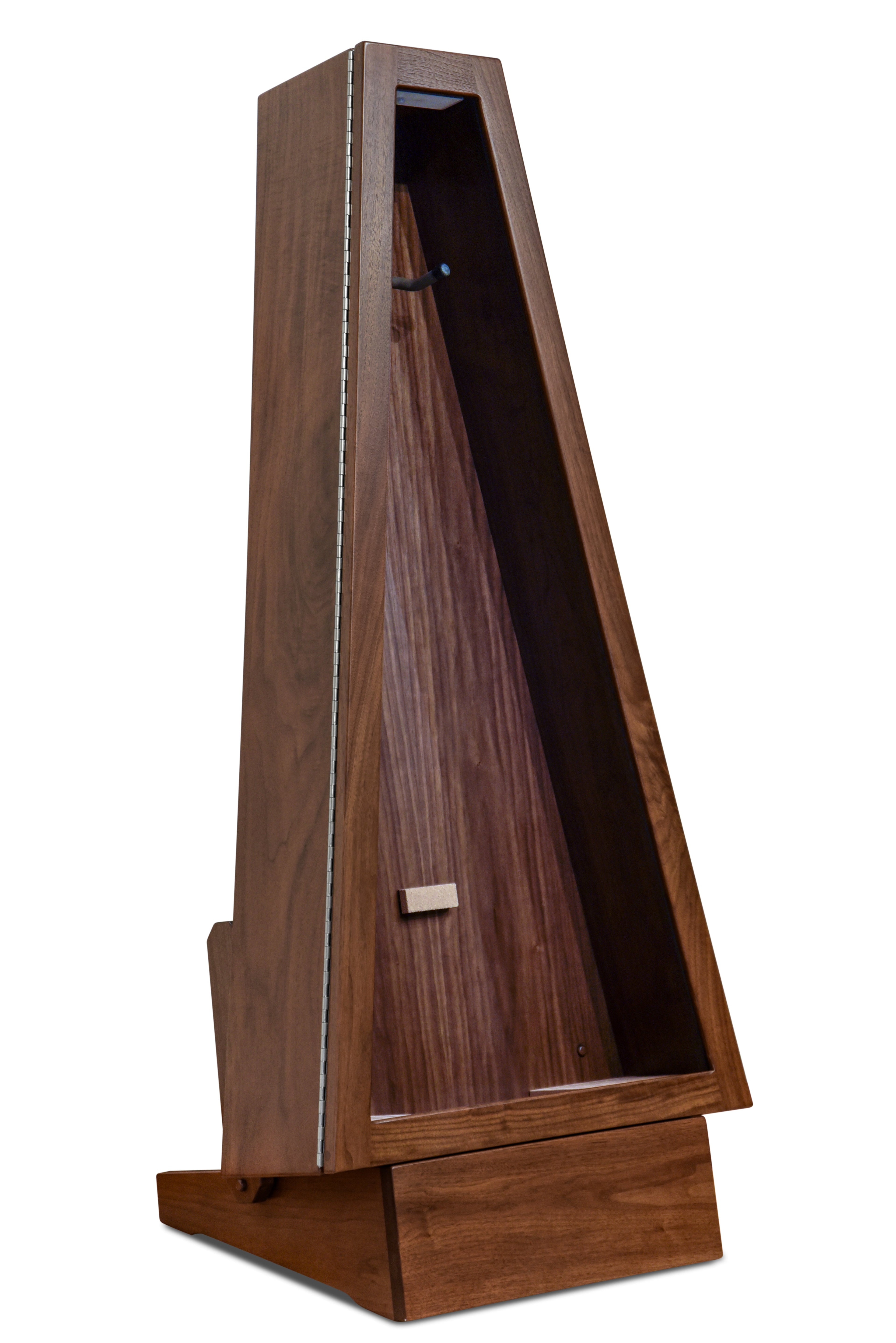 ClimaStand Triangle Humidor with Base - Walnut Acoustic Remedy Cases