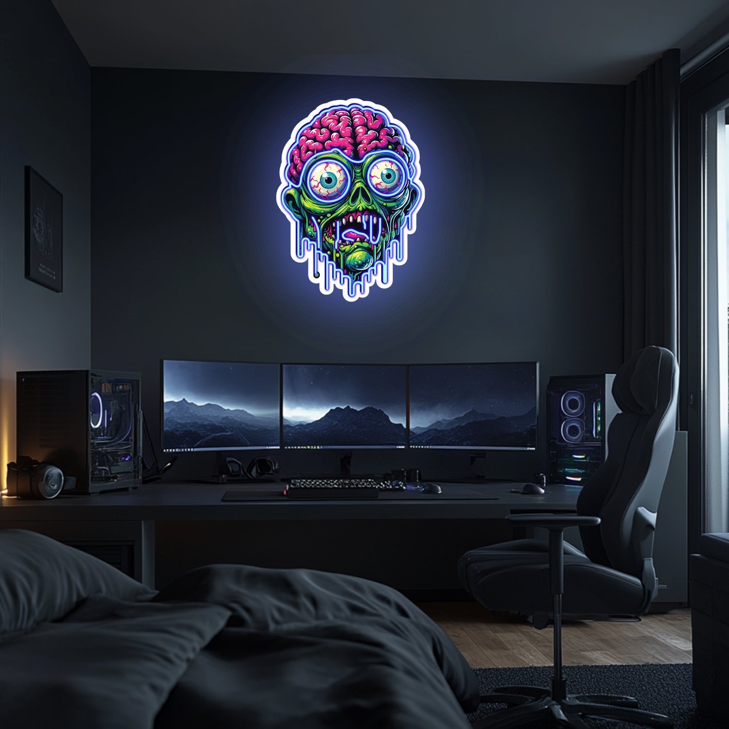 UV Printed Goblin Neon Wall Art- LV0014 Liviqon.co